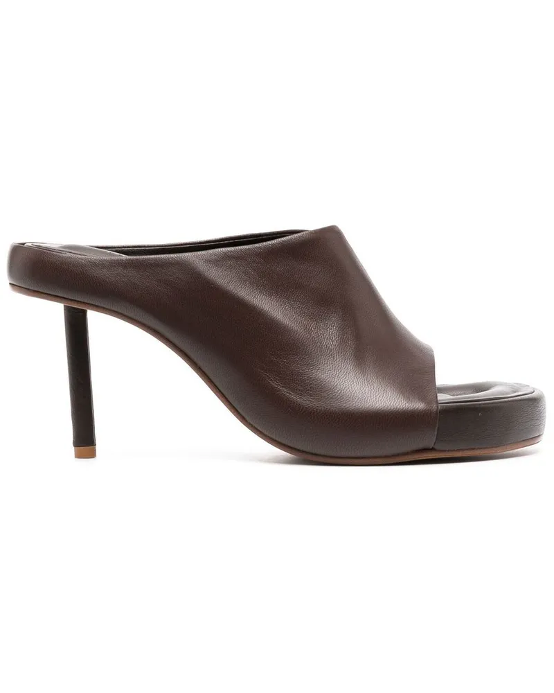 Jacquemus Mules aus Leder - Braun Braun