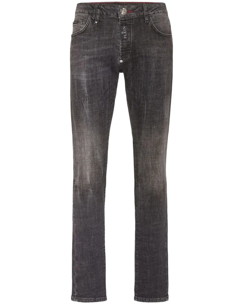Philipp Plein Klassische Skinny-Jeans - Grau Grau