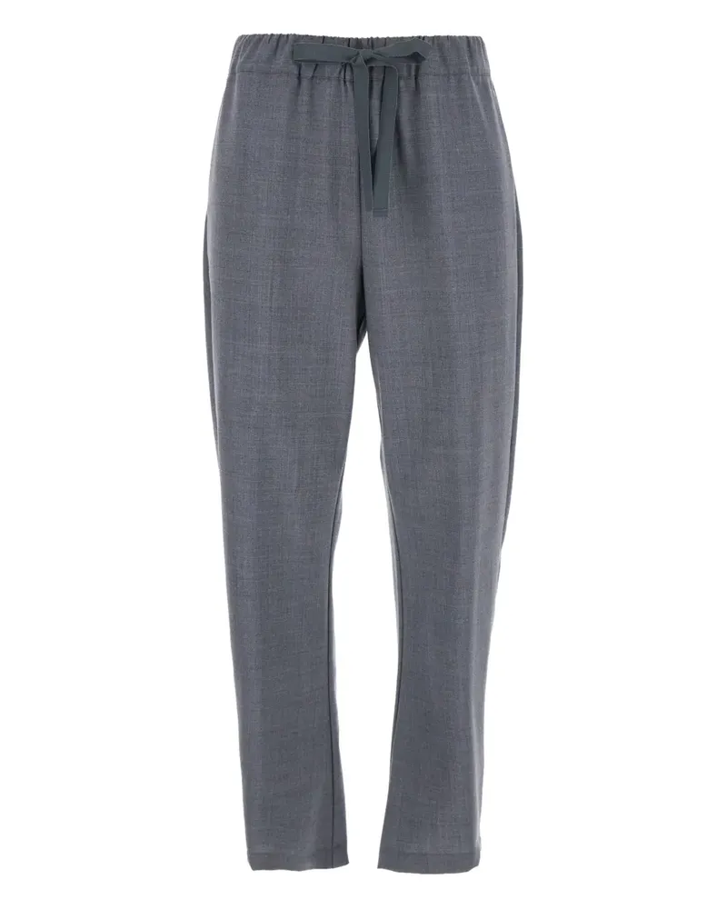 Semicouture Buddy Hose mit Kordelzug - Grau Grau