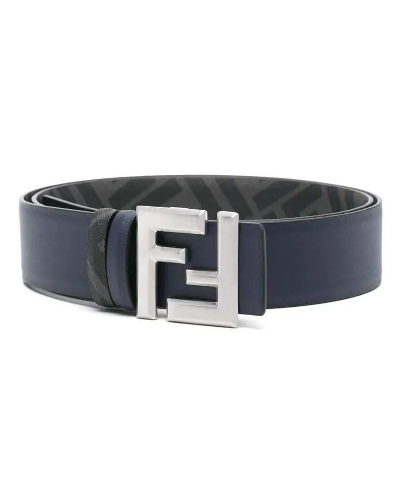Fendi Gürtel mit FF Squared-Schnalle - Blau Blau