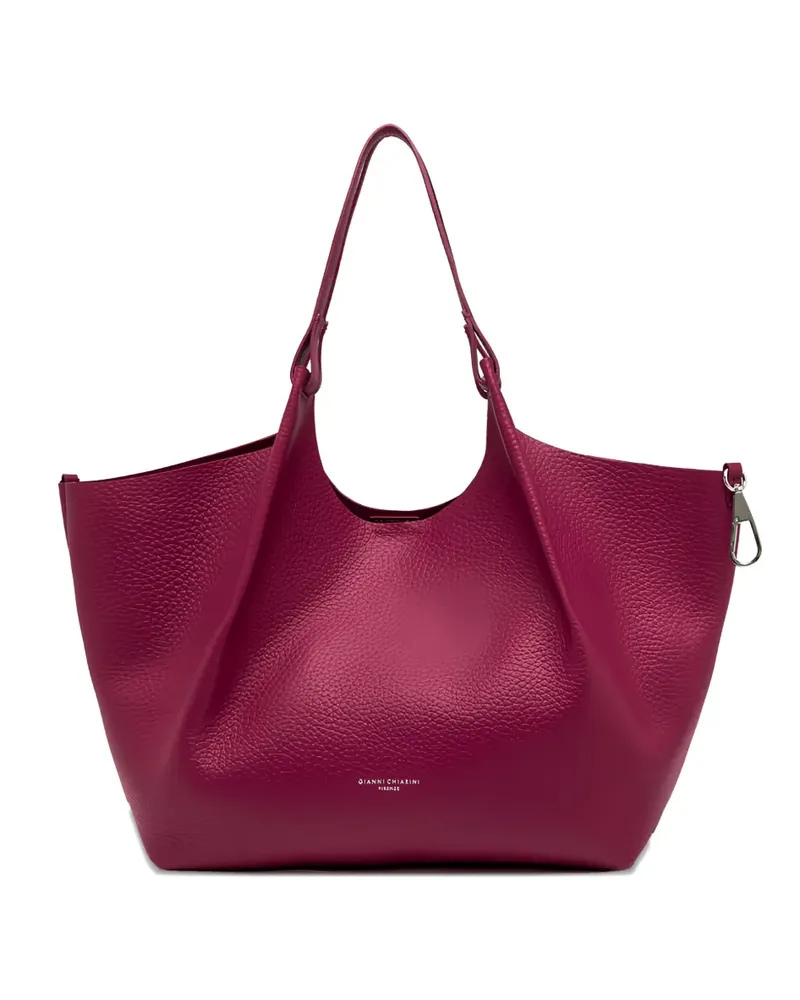 Gianni Chiarini logo-detail top-handle tote bag - Rosa Rosa