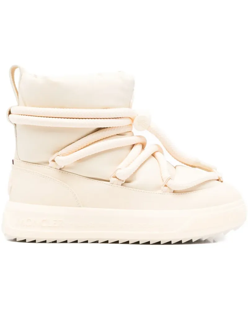 Moncler Altive snow boots - Nude Nude