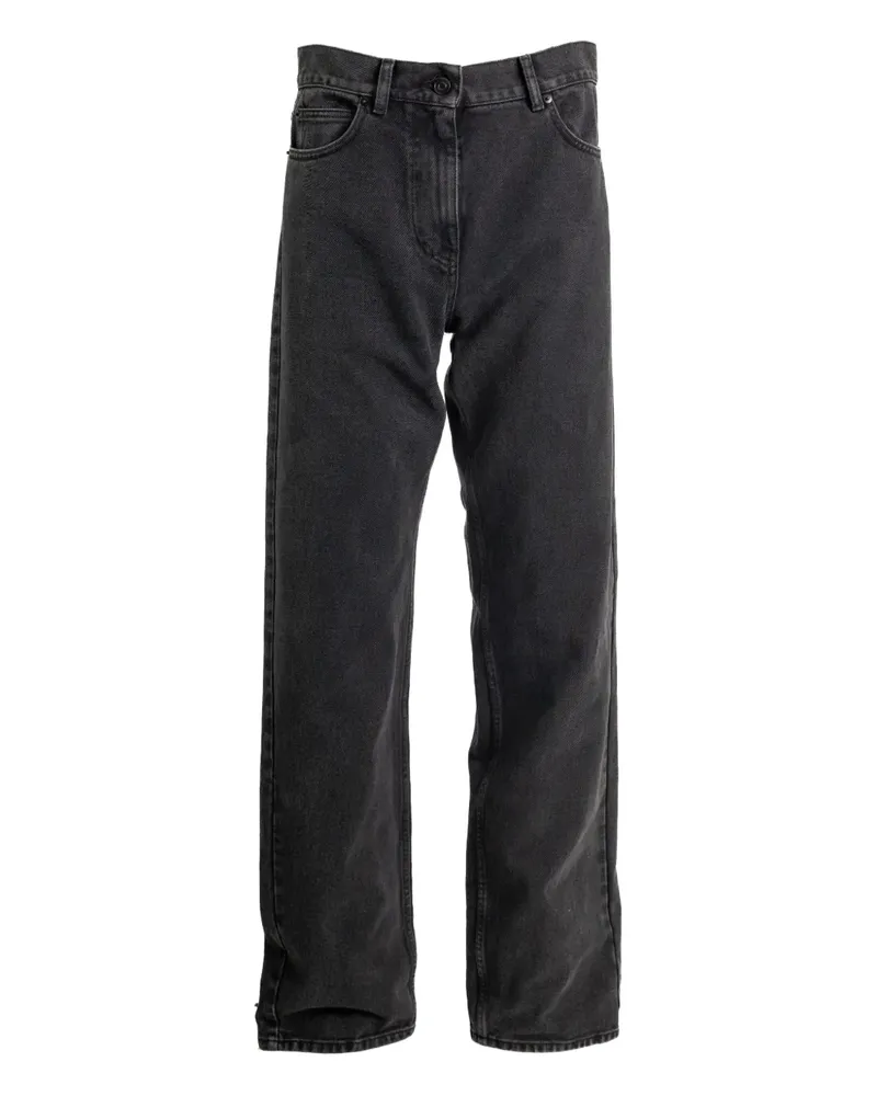 The Row faded cotton jeans - Schwarz Schwarz