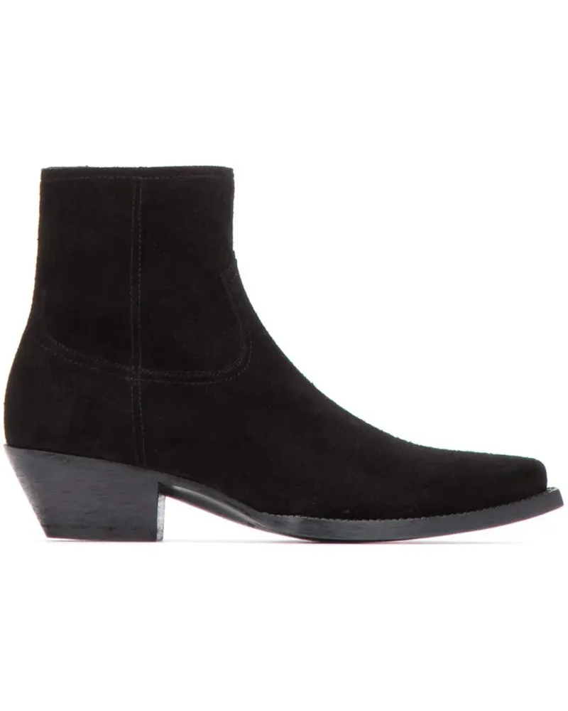 Saint Laurent Lukas 40' Stiefel - Schwarz Schwarz