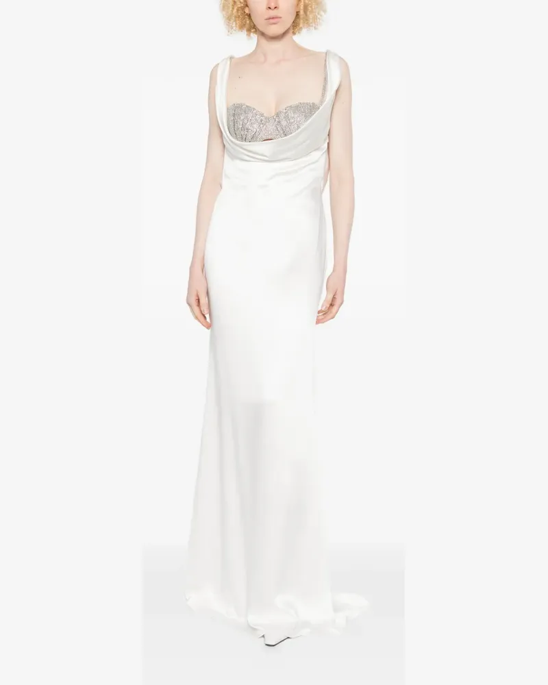 Giuseppe di Morabito embellished maxi dress - Weiß Weiß
