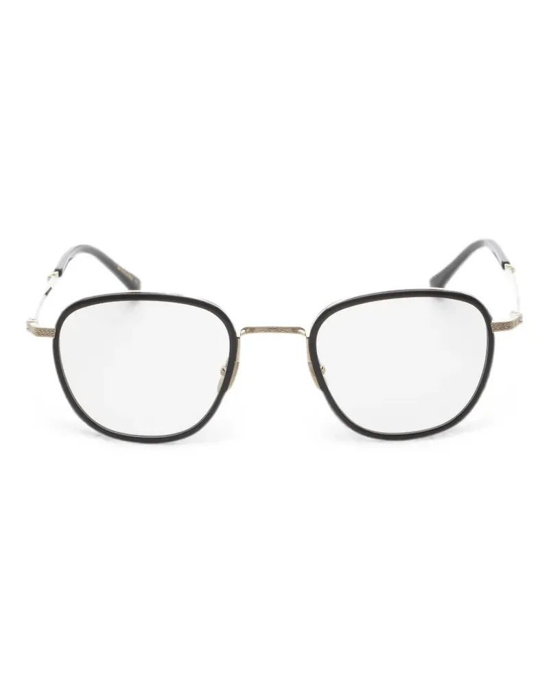 Garrett Leight Griffith II Brille mit Gravur - Schwarz Schwarz