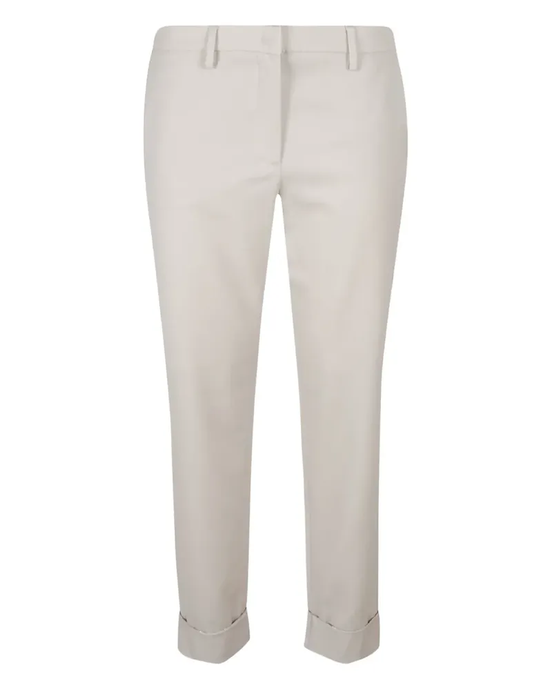 Fabiana Filippi cuffed trousers - Nude Nude