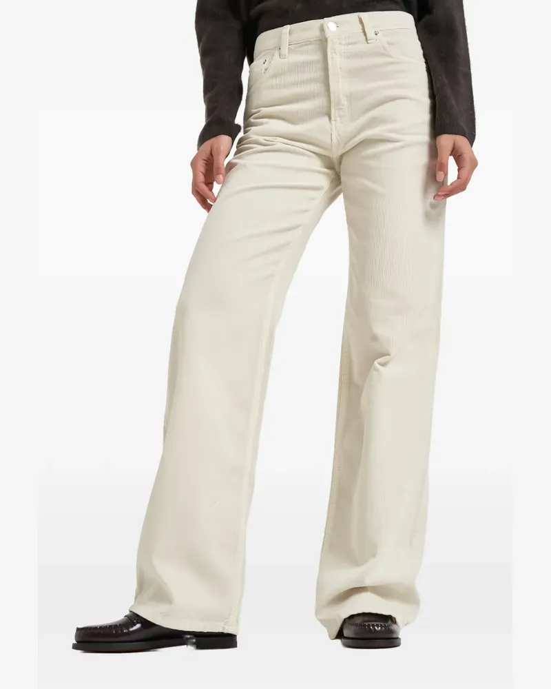 Haikure Ausgestellte Korea Cordhose - Nude Nude