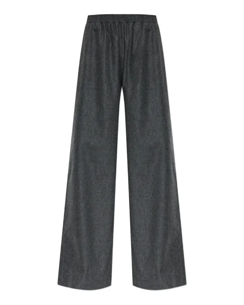 Fabiana Filippi Gerade Hose mit elastischem Bund - Grau Grau