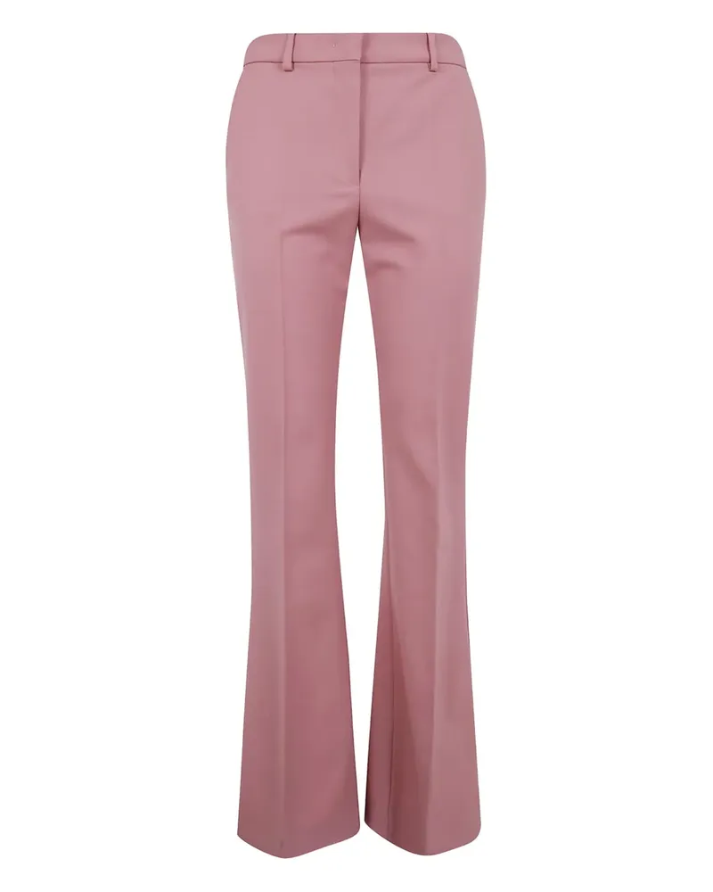SPORTMAX flared trousers - Rosa Rosa