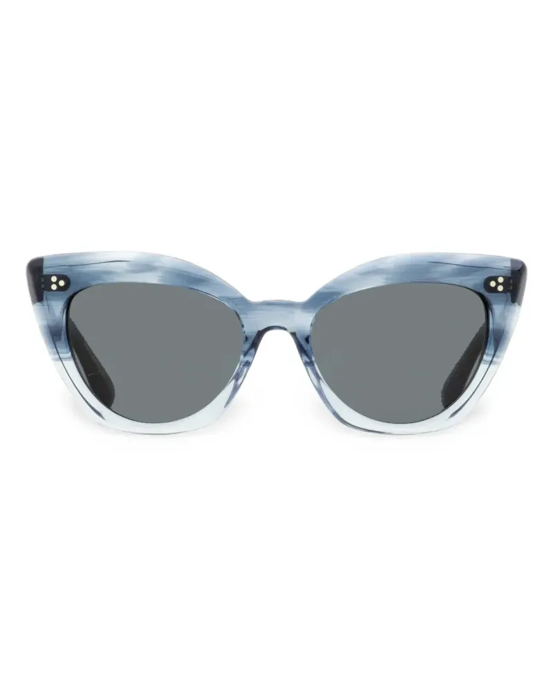 Oliver Peoples Laiya Cat-Eye-Sonnenbrille - Blau Blau