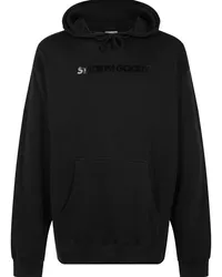 STADIUM GOODS Horizontal Logo Black Hoodie Schwarz