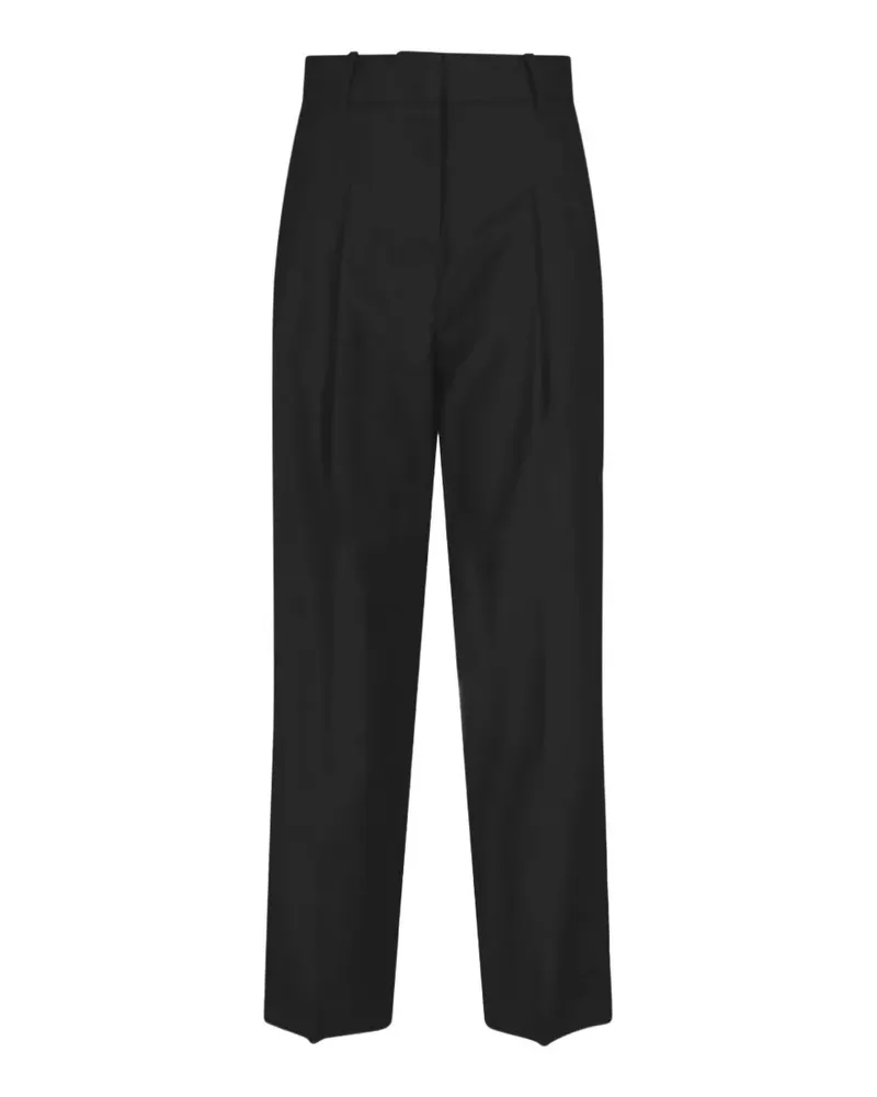FRANKIE Shop Gelso pleated trousers - Schwarz Schwarz