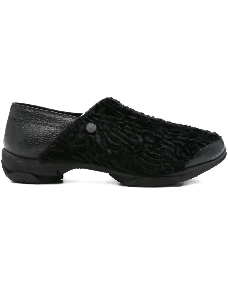 KIKO KOSTADINOV Texturierte Vig Loafer - Schwarz Schwarz