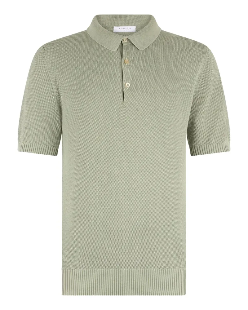 Boglioli Klassisches Poloshirt - Grün Grün