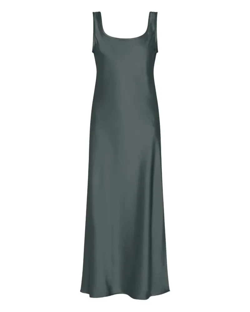 MARELLA Larva Maxikleid mit U-Ausschnitt - Grau Grau