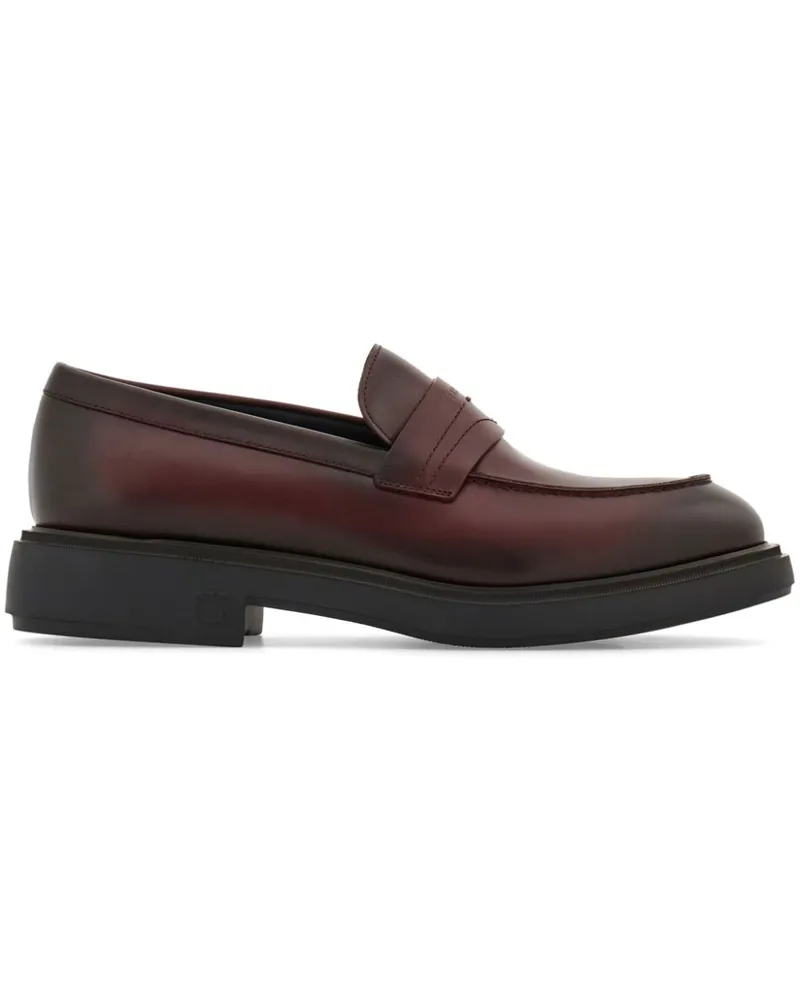 Ferragamo Penny-Loafer aus Leder - Rot Rot