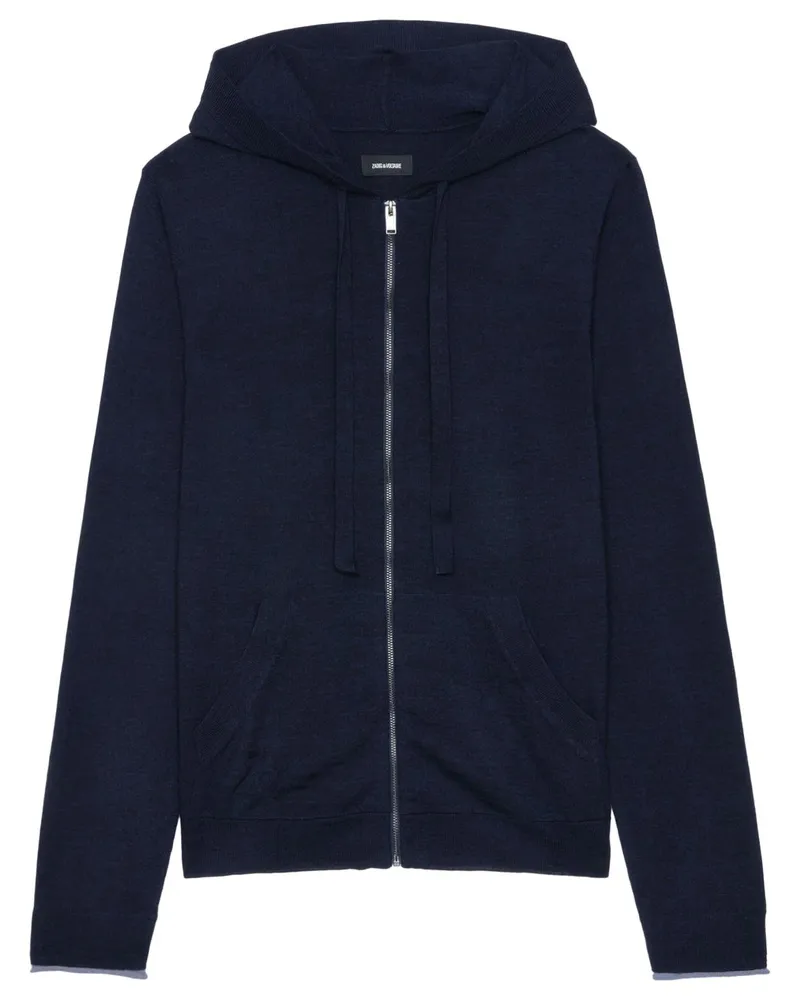 Zadig & Voltaire Clash Kapuzenjacke - Blau Blau