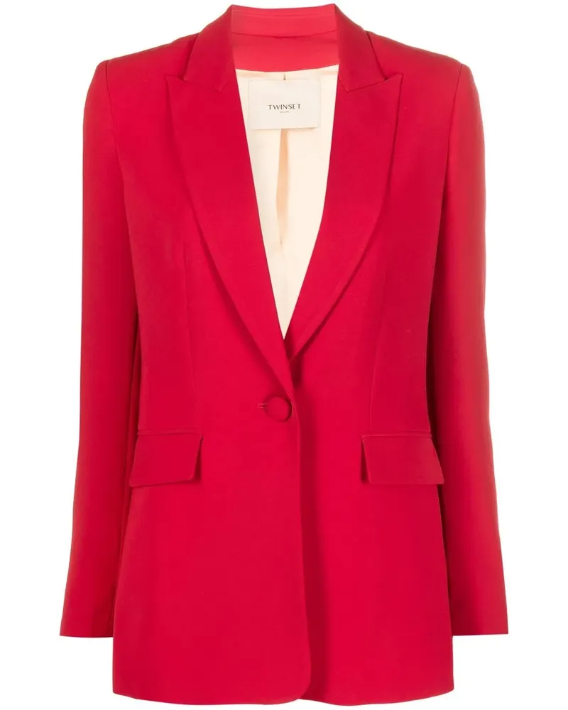 Twin-Set Taillierter Blazer - Rot Rot