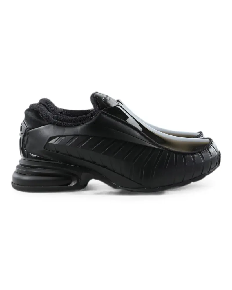 Comme des Garçons panelled slip-on sneakers - Schwarz Schwarz