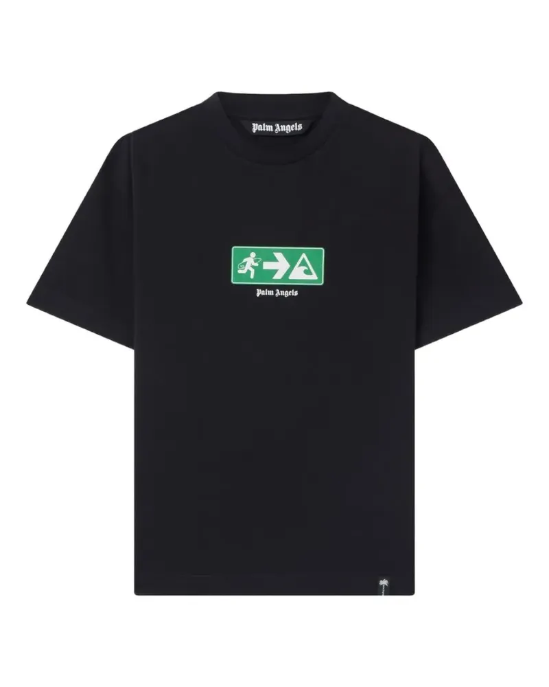 Palm Angels Street Signals T-Shirt - Schwarz Schwarz