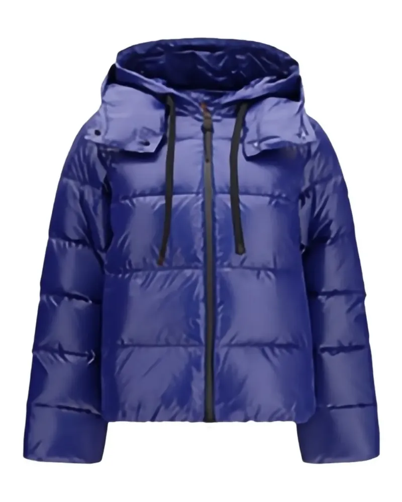 Peuterey quilted hooded jacket - Blau Blau