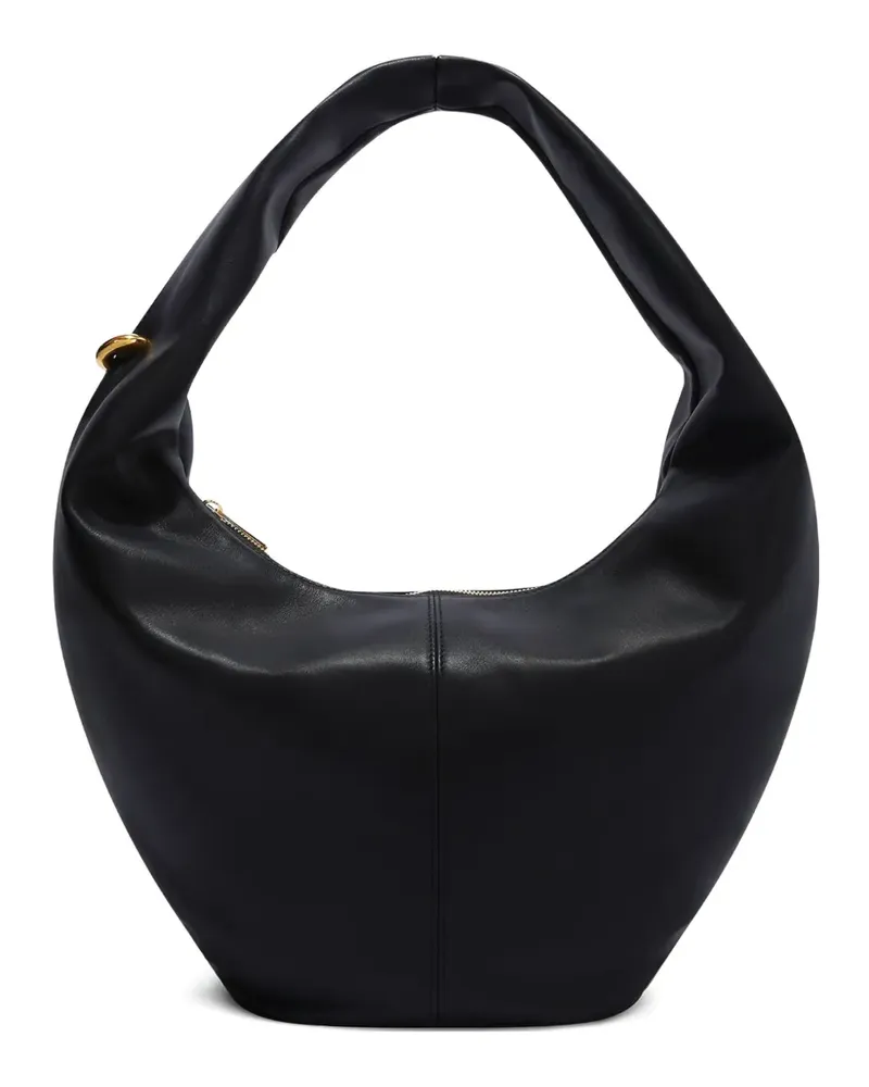 Furla Schultertasche aus Leder - Schwarz Schwarz