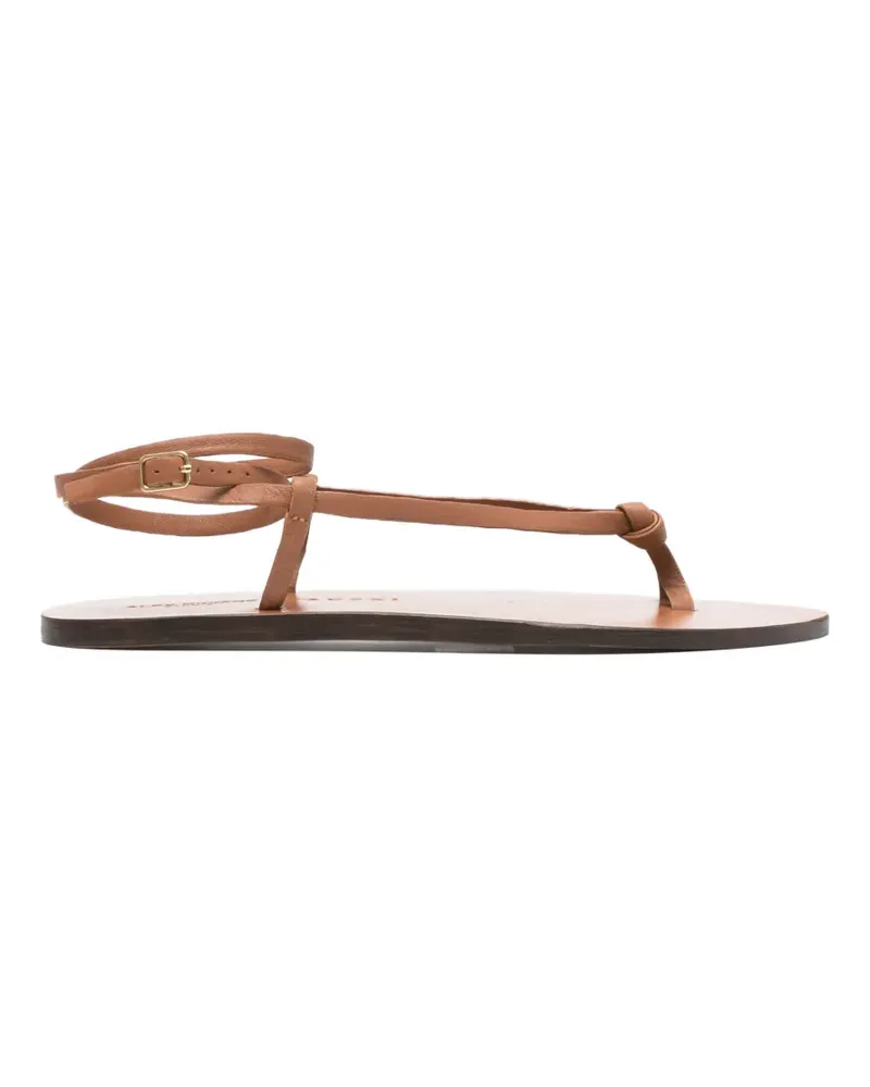 Manebí knotted strap sandals - Braun Braun