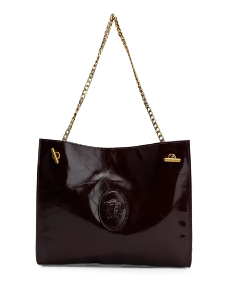 Versace Tote Bag mit Medusa-Verzierung - Braun Braun