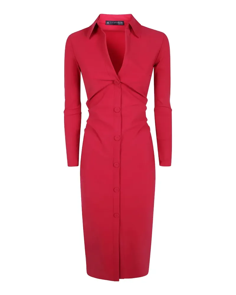 Chiara Boni Taima Midikleid - Rot Rot