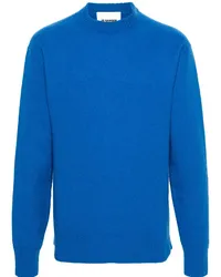 Jil Sander Pullover mit rundem Ausschnitt Blau