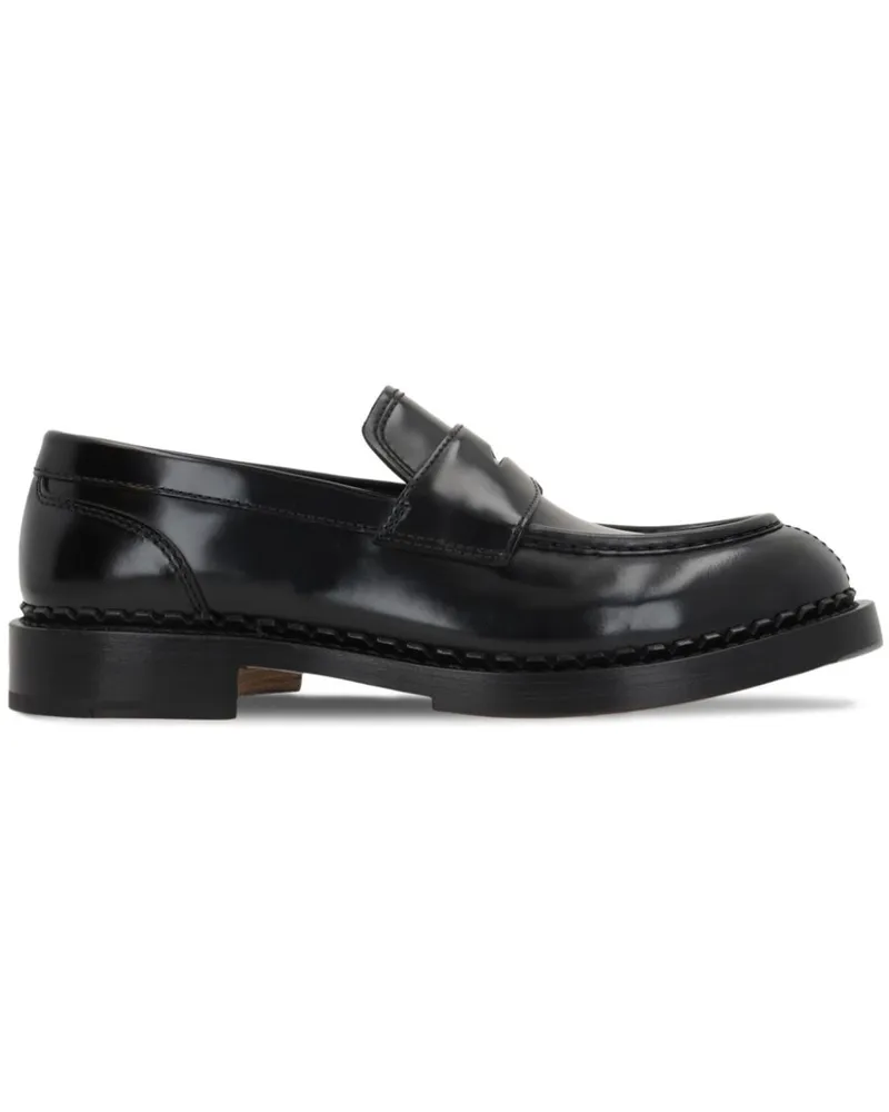 Santoni Klassische Loafer - Schwarz Schwarz