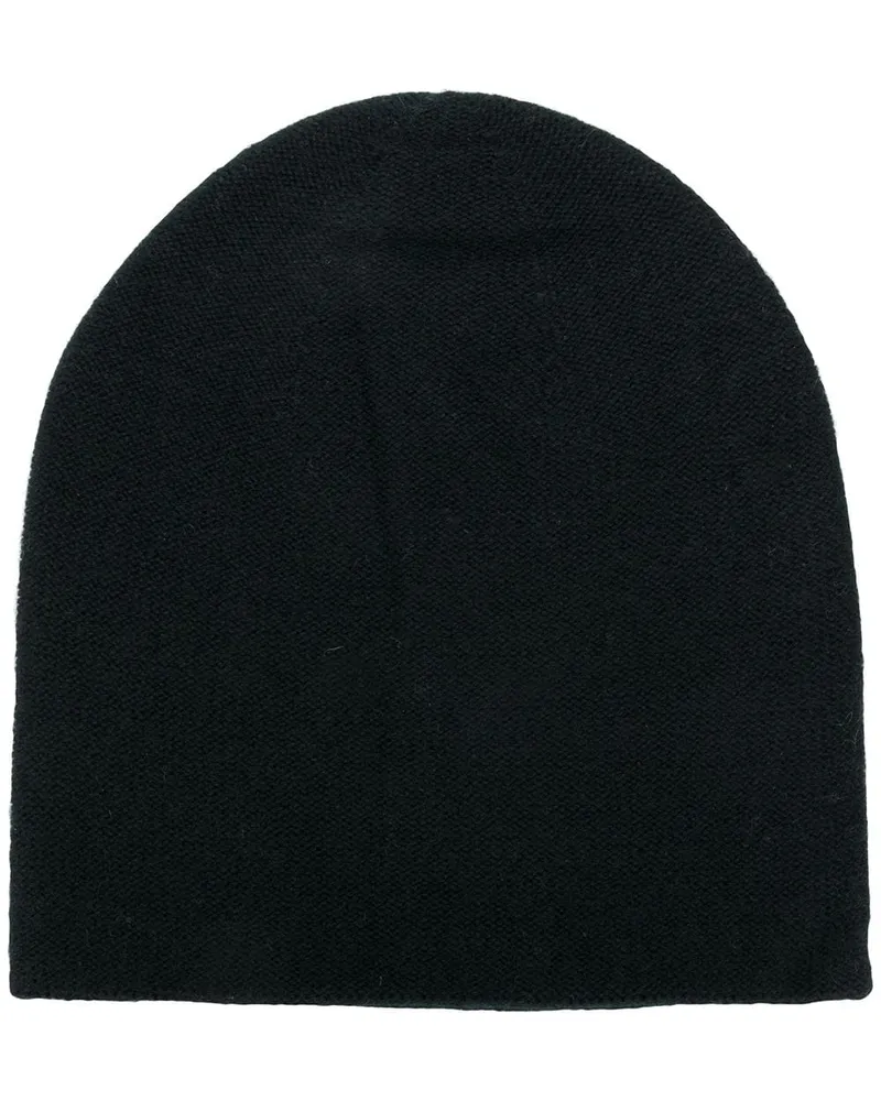 Warm-ME Gestrickte Mütze - Schwarz Schwarz