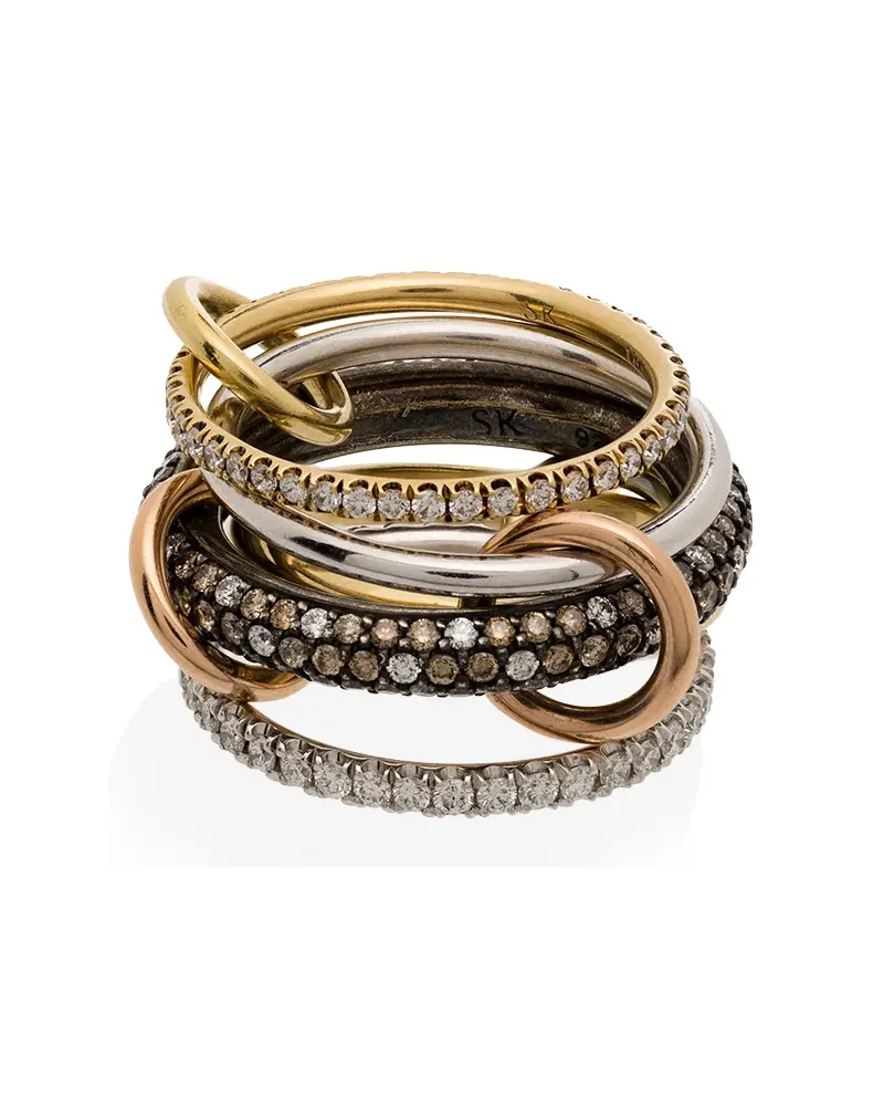Spinelli Kilcollin 14kt Gelbgoldring mit Diamanten Gold