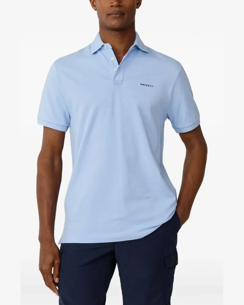 Hackett Swim Trim Poloshirt - Blau Blau