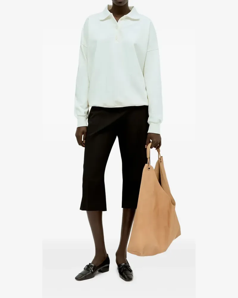 The Row Klassische Cropped-Hose - Schwarz Schwarz