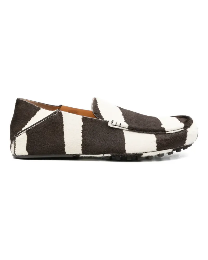 TOD'S striped loafers - Braun Braun