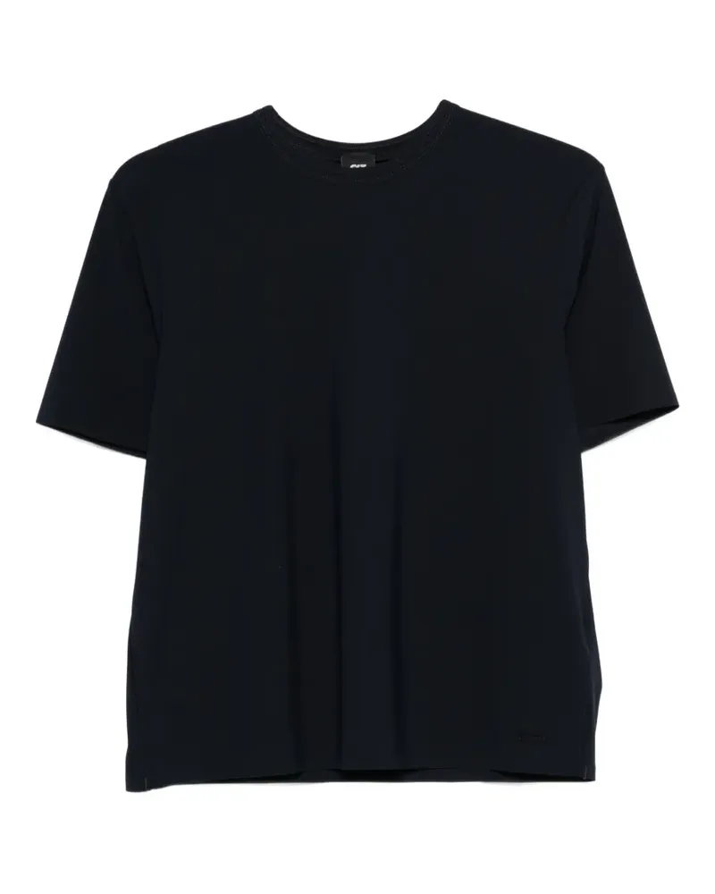 AlphaTauri T-Shirt mit rundem Ausschnitt - Blau Blau