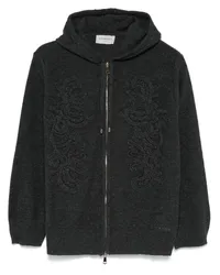 Ermanno Scervino Cardigan mit V-Ausschnitt Grau