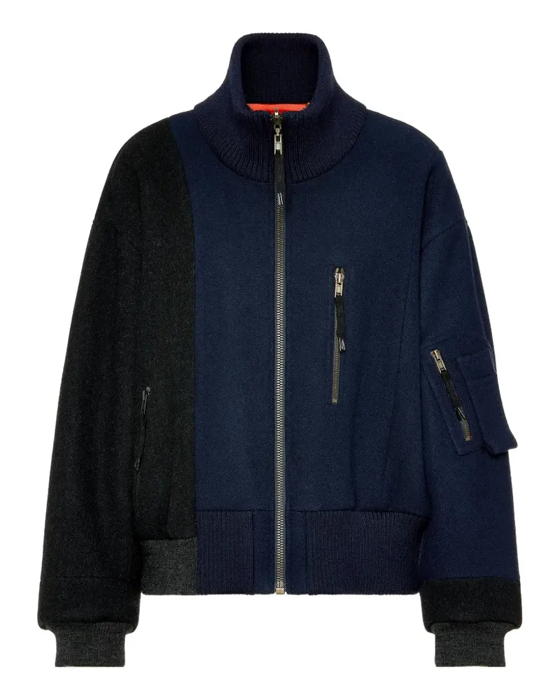 Maison Margiela Spliced Bomberjacke - Blau Blau