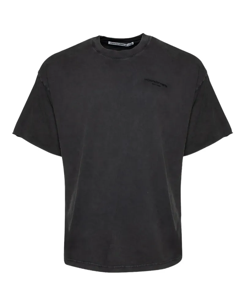 Alexander Wang Klassisches T-Shirt - Grau Grau