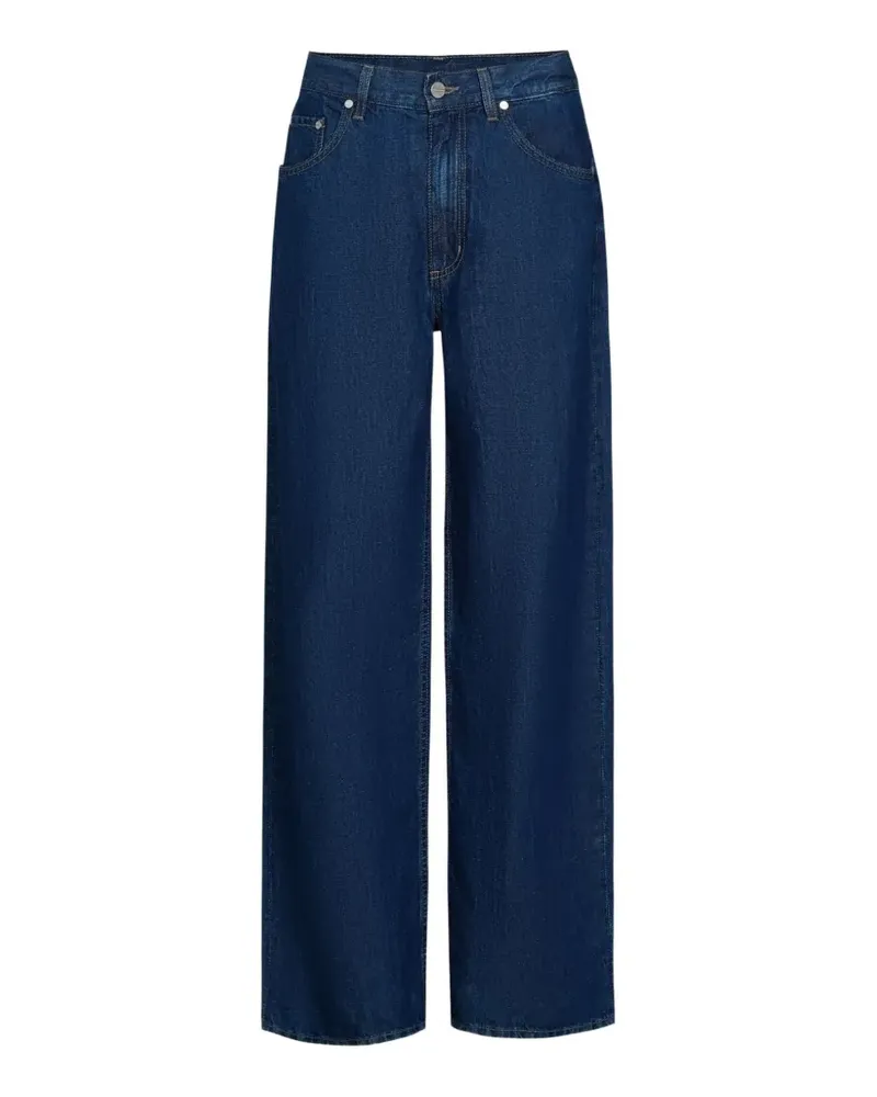 TWP Song Sung Wide-Leg-Jeans - Blau Blau