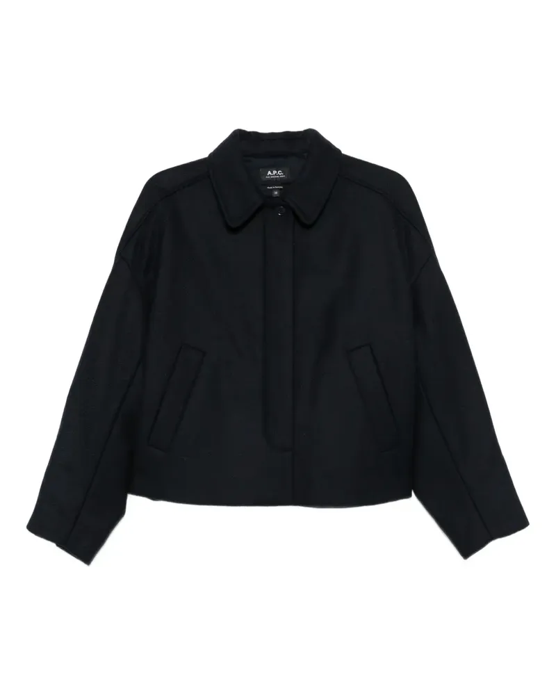 A.P.C. long-sleeve jacket - Blau Blau