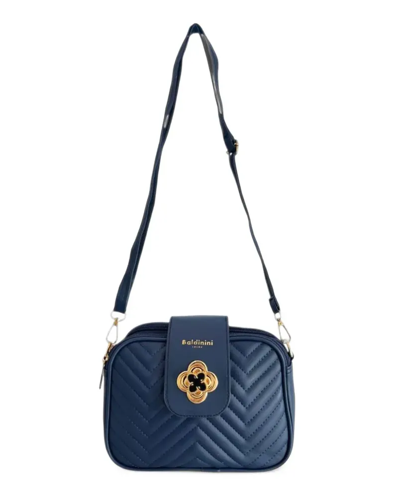 Baldinini quilted cross-body bag - Blau Blau