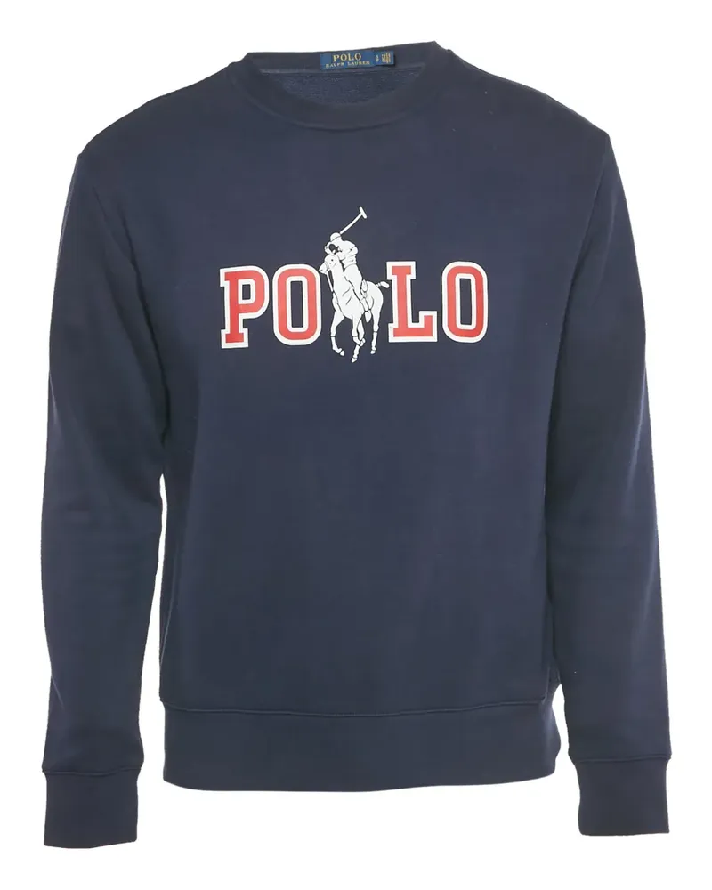Ralph Lauren logo-print sweatshirt - Blau Blau