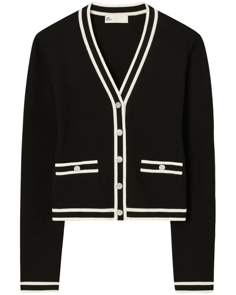 Tory Burch Kendra Cardigan - Schwarz Schwarz