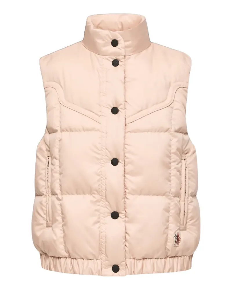 Moncler Gesteppte Weste - Rosa Rosa