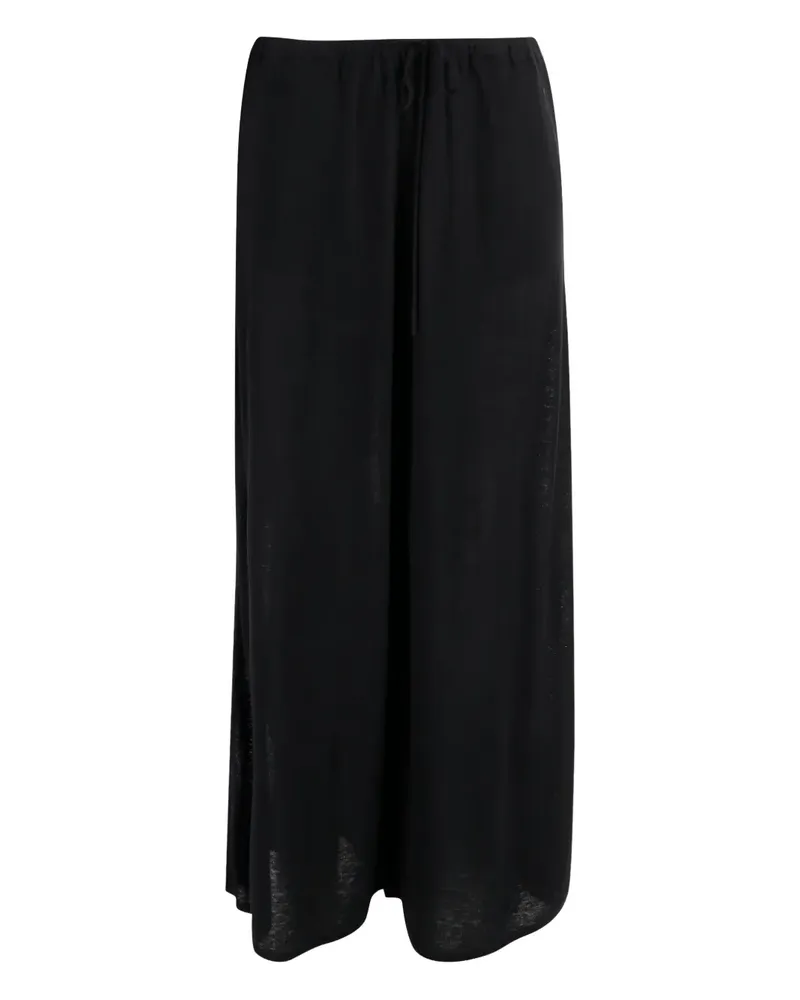 By Malene Birger Maxirock mit Kordelzug - Schwarz Schwarz