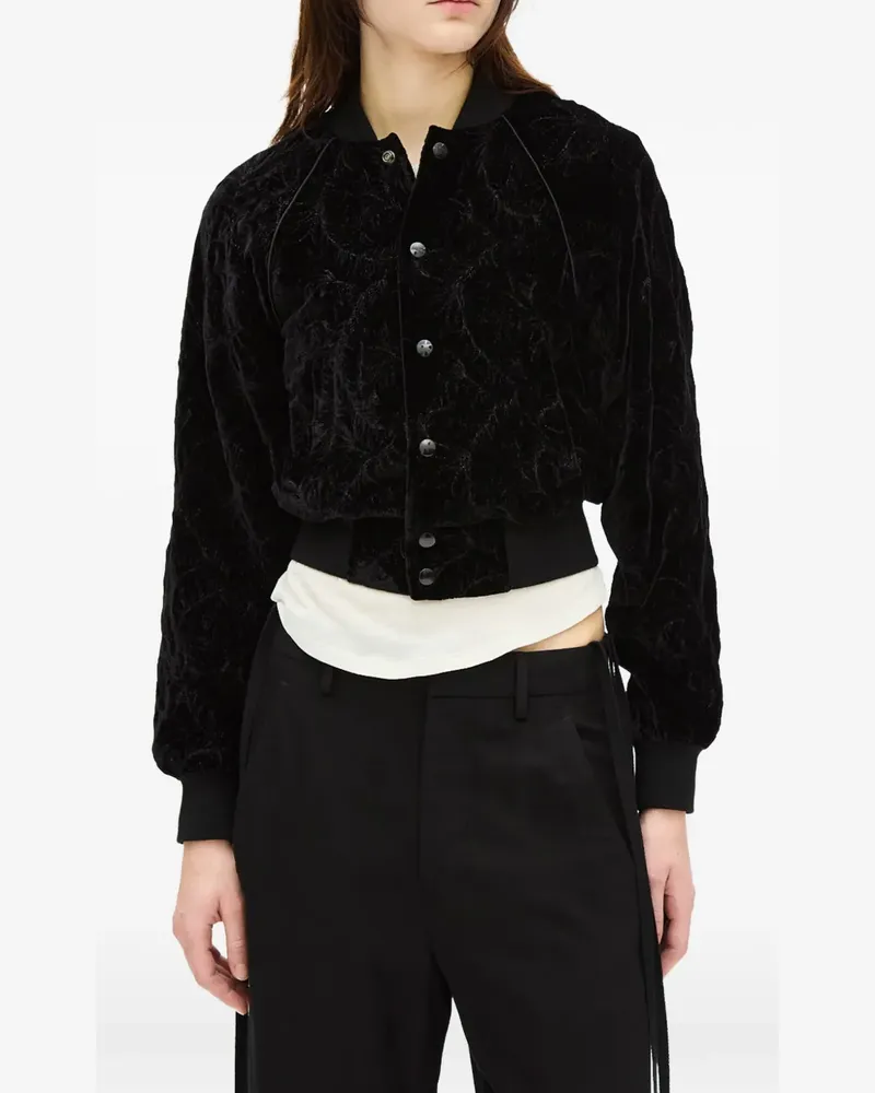 Ann Demeulemeester Arya bomber jacket - Schwarz Schwarz