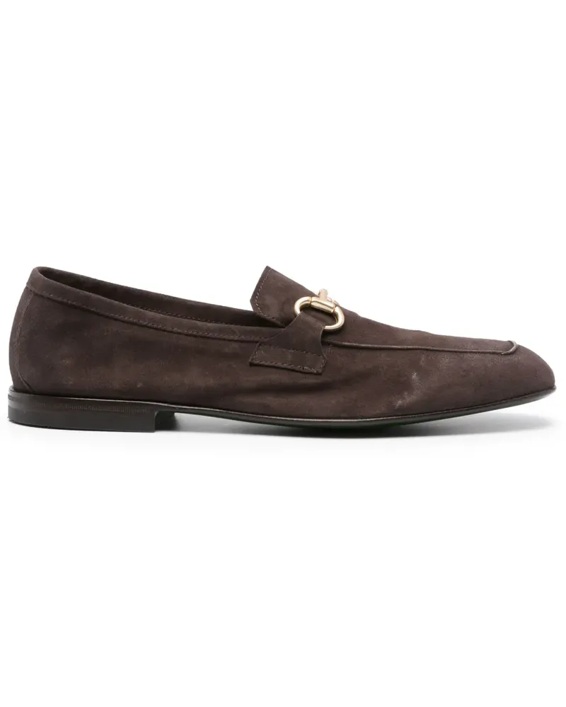 Green George Loafer mit Stegverzierung - Braun Braun